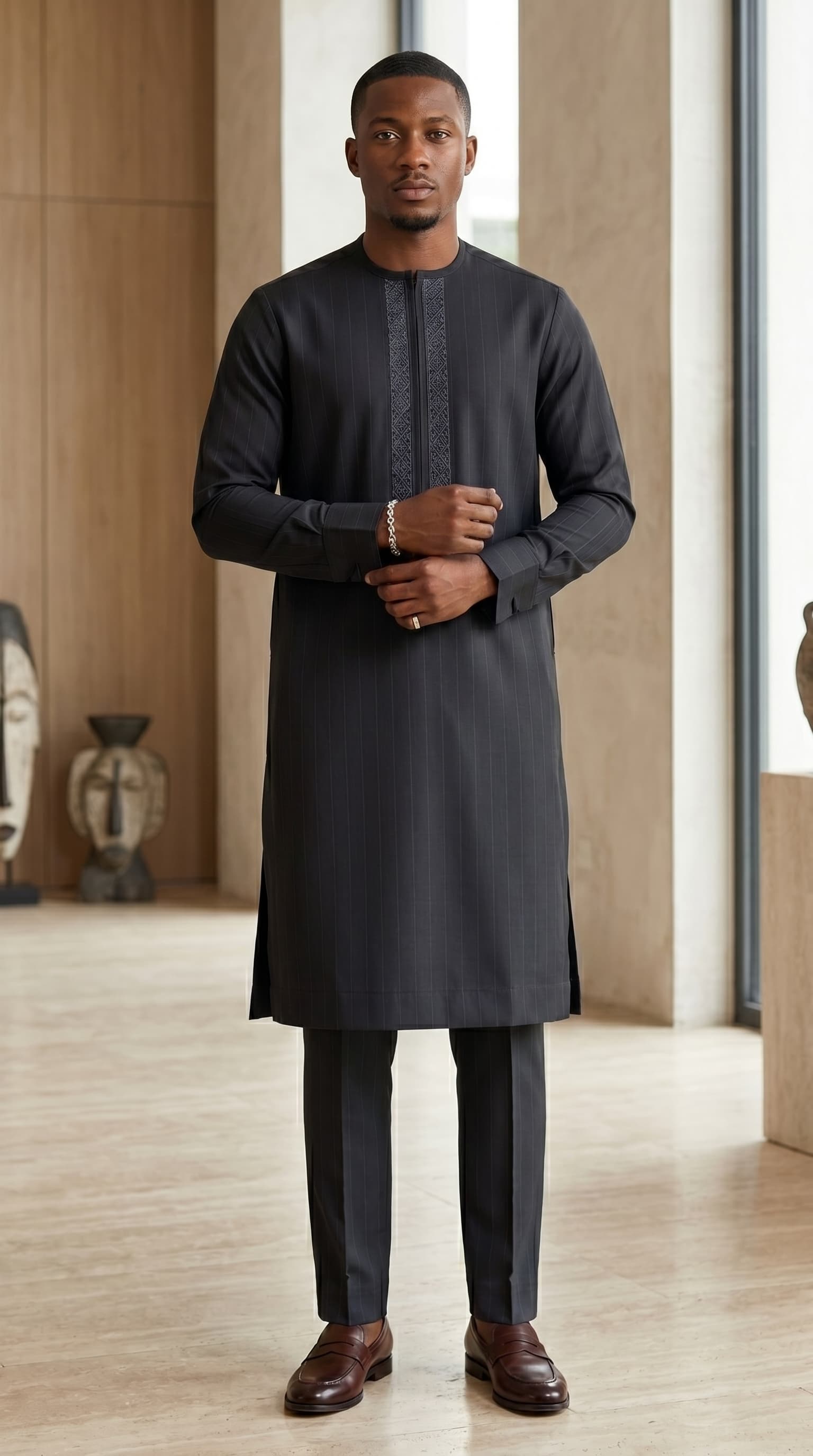 The Imperial Pinstripe Senator Suit - view 1