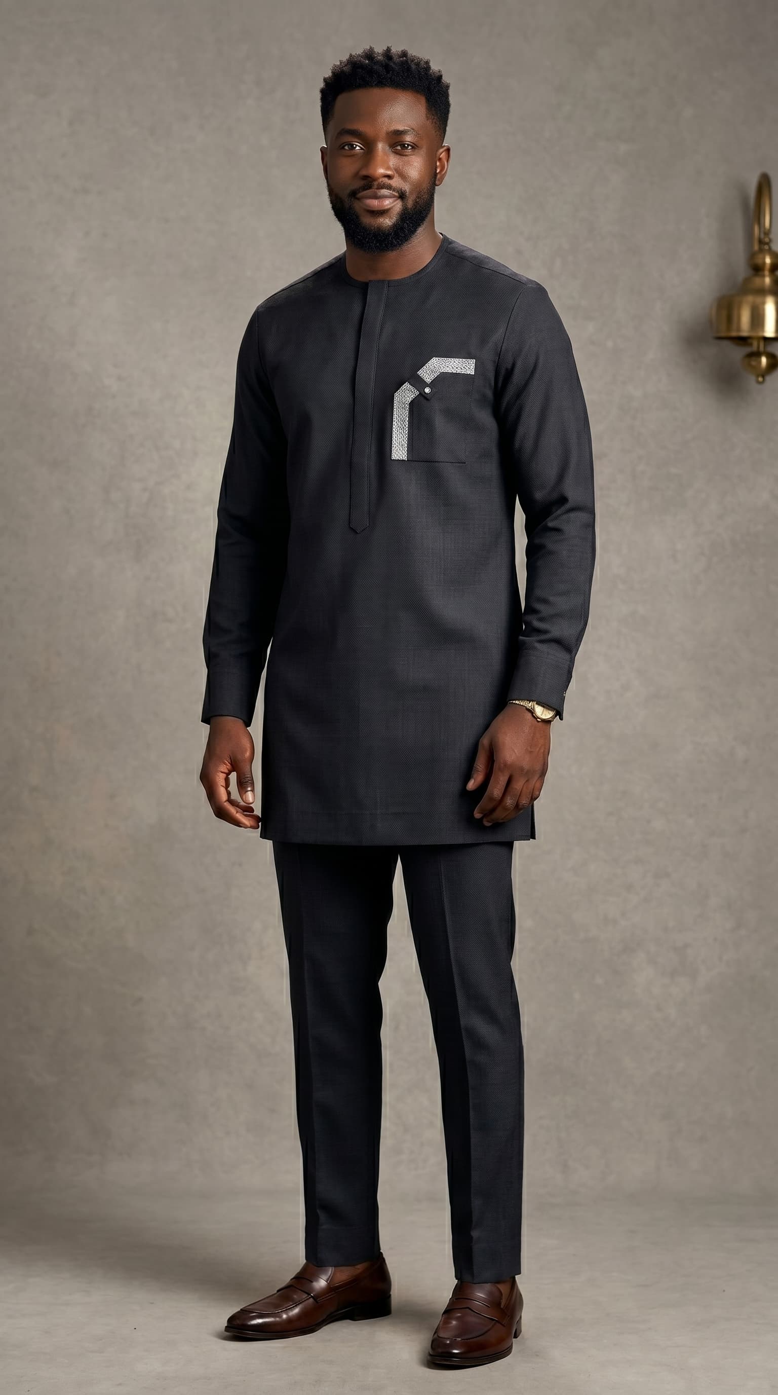 The Skyline Geometric Senator Suit - view 1